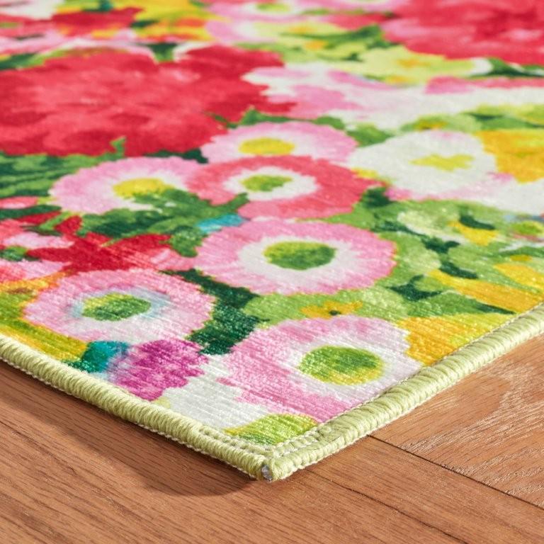 Rug - Machine Washable - Chamomile Cluster Multi