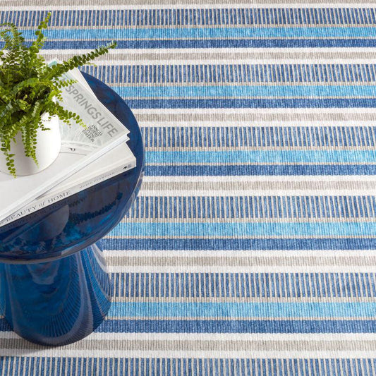 Rug - Machine Washable - Always Greener Blue/Grey