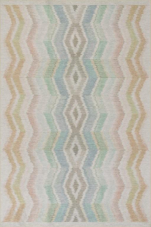 Rug - Machine Washable - Chevron Multi