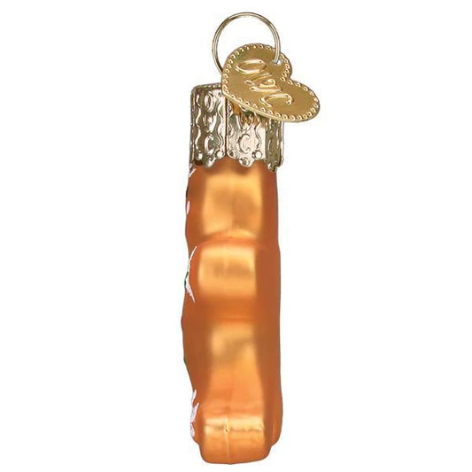 Ornament - Blown Glass - Mini Gingerbread Man