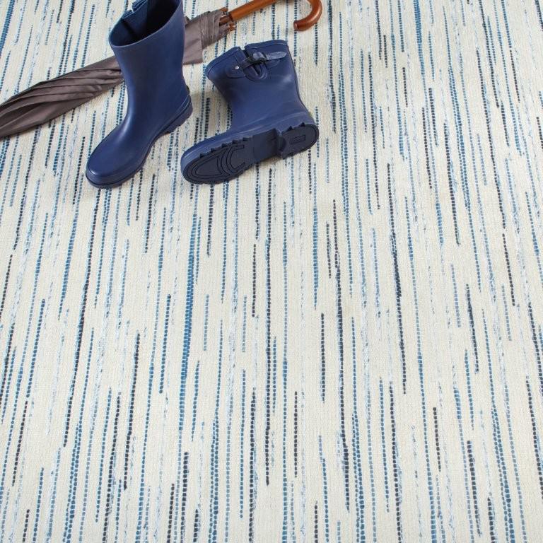 Rug - Machine Washable - Elwood Blue