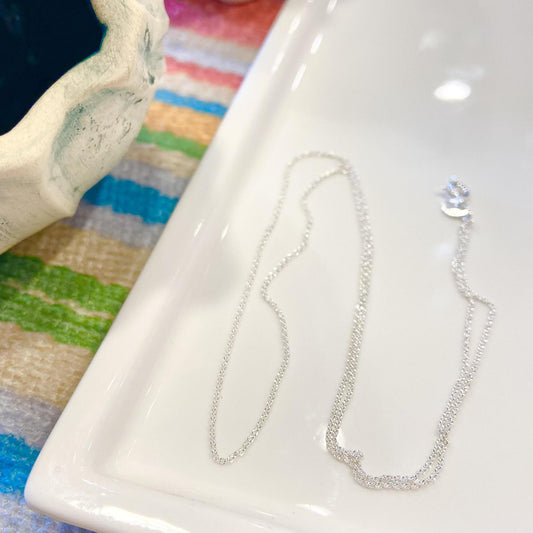 Necklace - Sterling Silver Fine Chain 20"