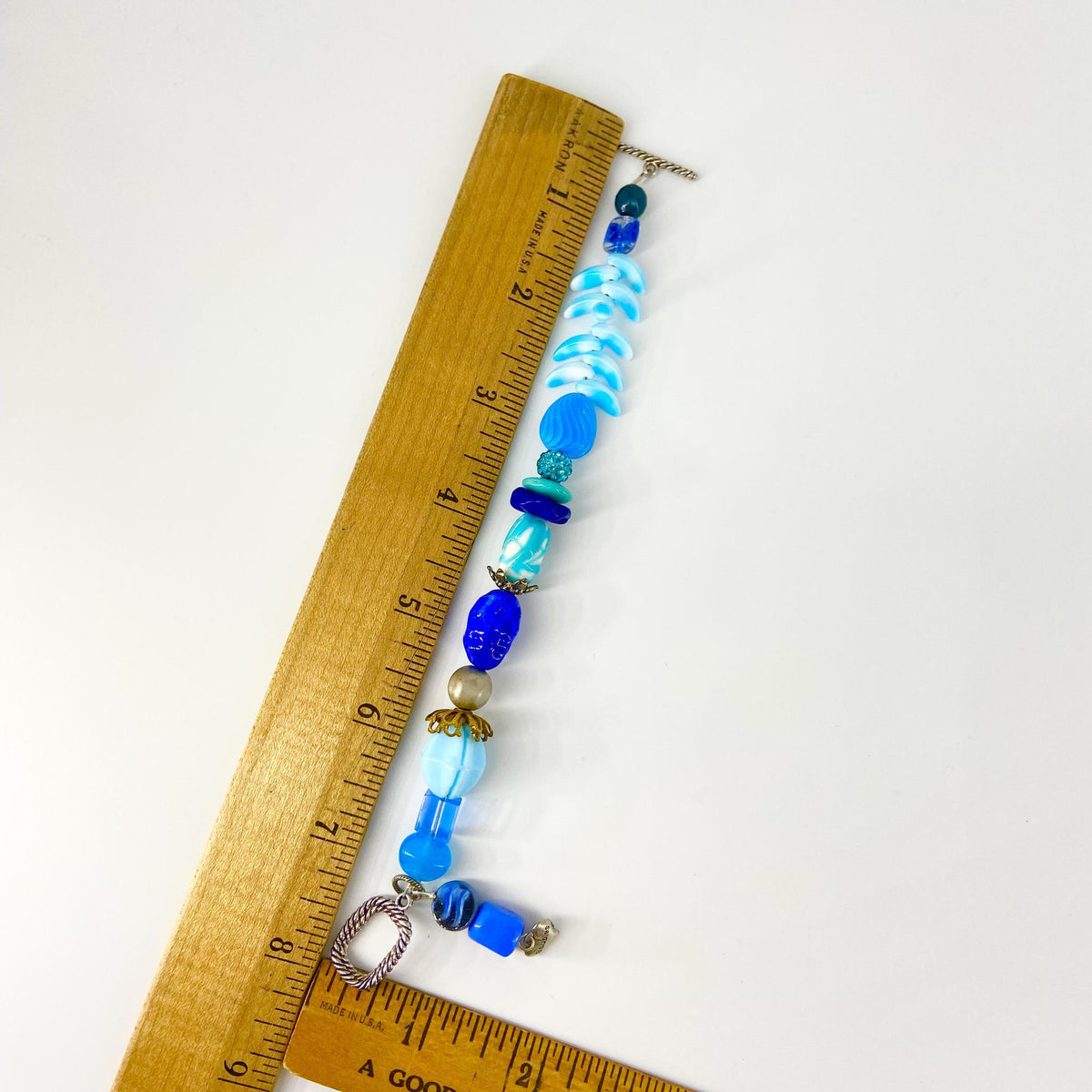 Bracelet - Vintage Bead Original - Vintage Blues