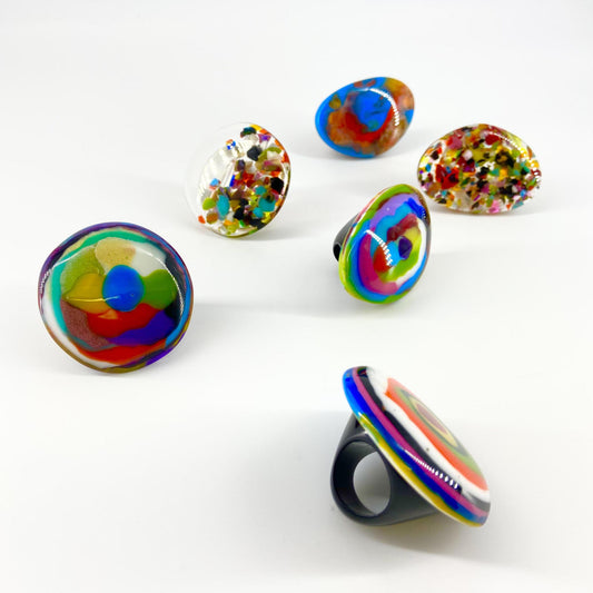 Ring - Resin Original - Handmade