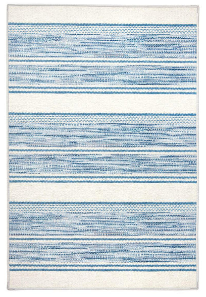 Rug - Machine Washable - Ellington Stripe Blue