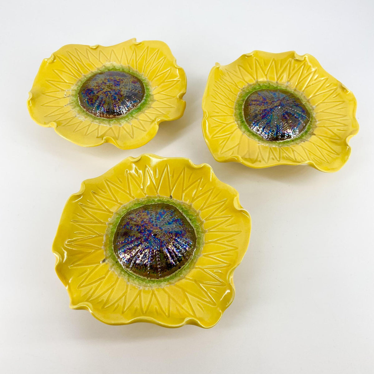Ceramic Wall Art - Sunflower - Small