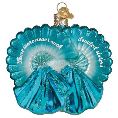 Ornament - Blown Glass - Sisters Sisters