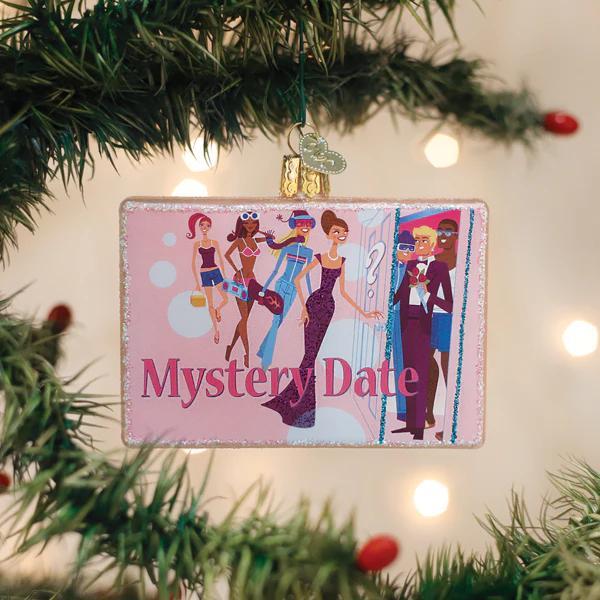 Ornament - Blown Glass - Mystery Date