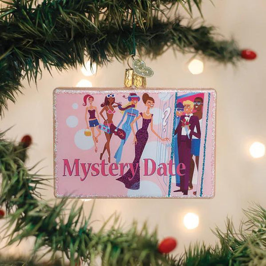 Ornament - Blown Glass - Mystery Date
