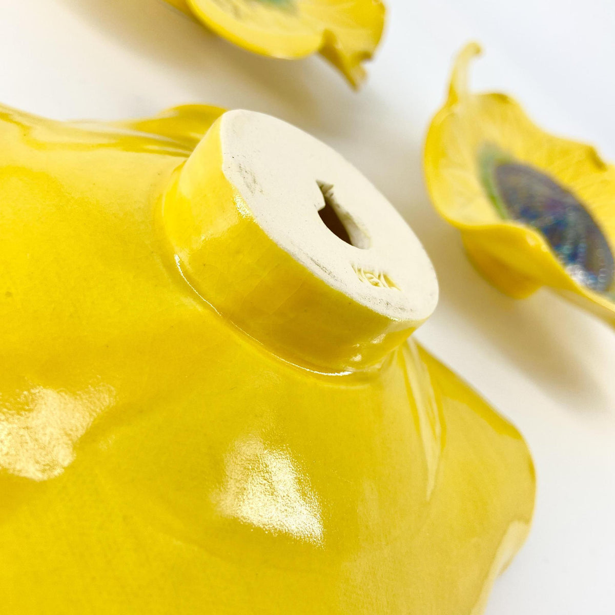 Ceramic Wall Art - Sunflower - Small