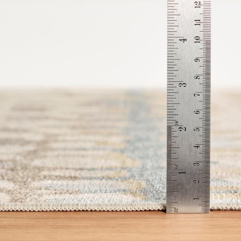 Rug - Machine Washable - Paint Chip Natural