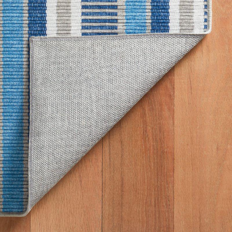 Rug - Machine Washable - Always Greener Blue/Grey