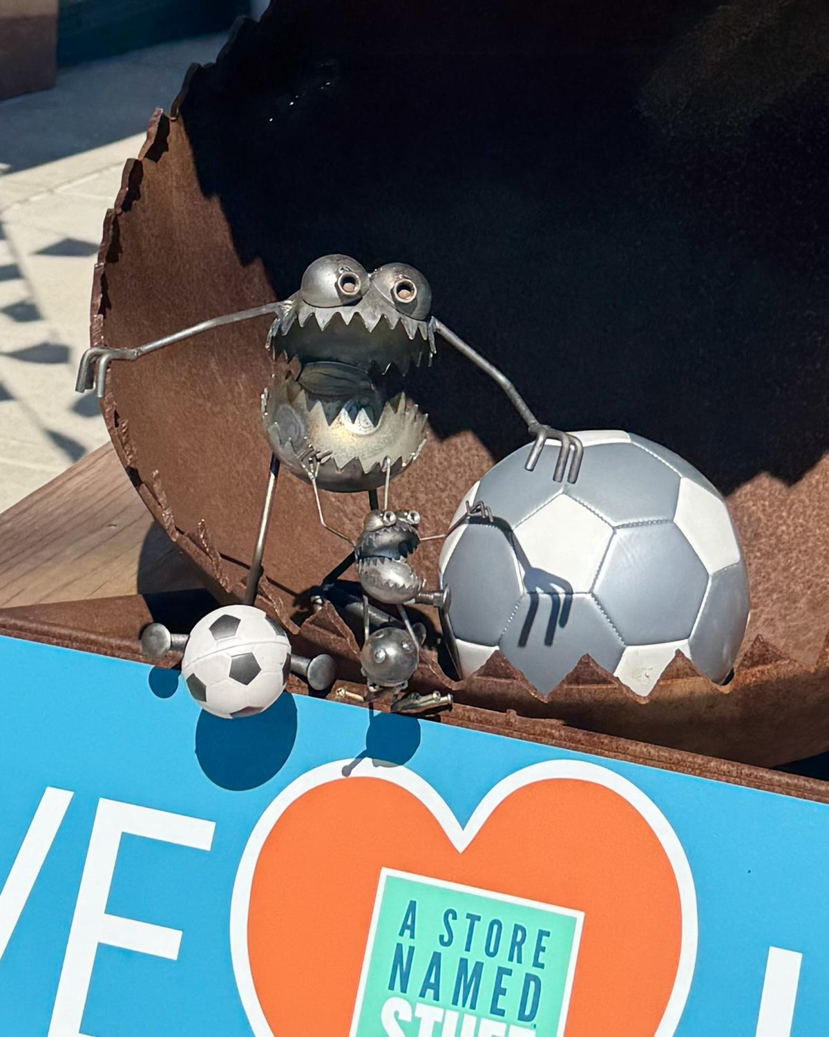 Sculpture - Soccer Monster - Medium
