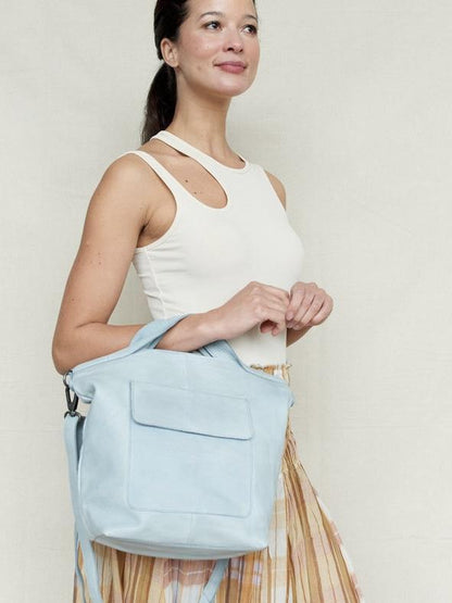 Handbag - Crossbody/Shoulder/Handled - Sky Blue