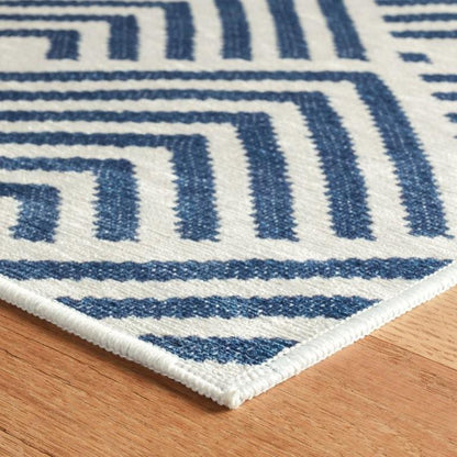 Rug - Machine Washable - Cleo Navy