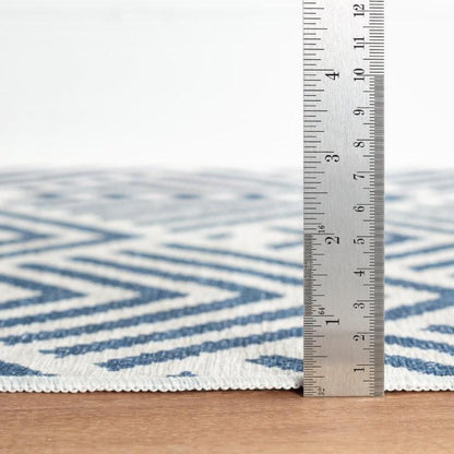 Rug - Machine Washable - Cleo Navy