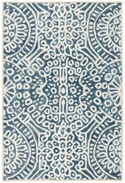 Rug - Machine Washable - Temple Ink