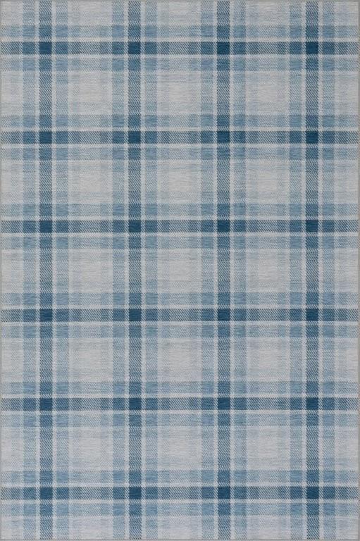 Rug - Machine Washable - Ombre - Blue