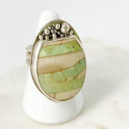 Ring - Stone & Sterling - Artist Originals & Custom