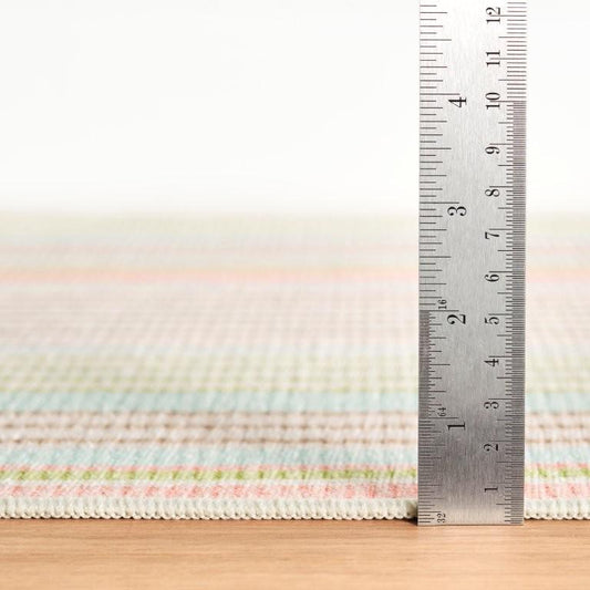 Rug - Machine Washable - Ana Ticking