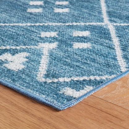 Rug - Machine Washable - Kota Indigo