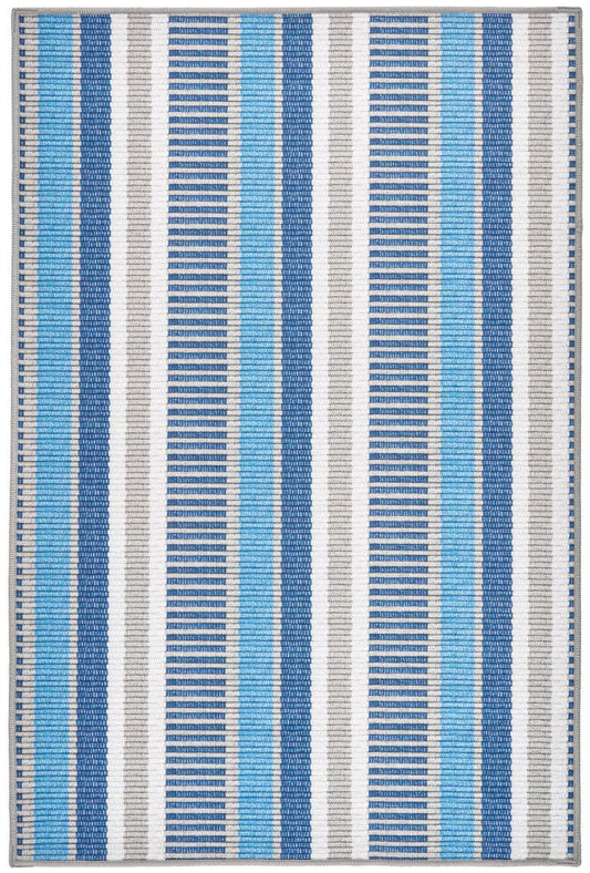 Rug - Machine Washable - Always Greener Blue/Grey