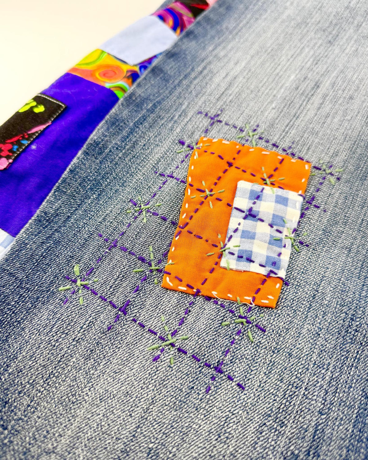 Upcycle YOUR Jeans - CUSTOM - Patchwork Design