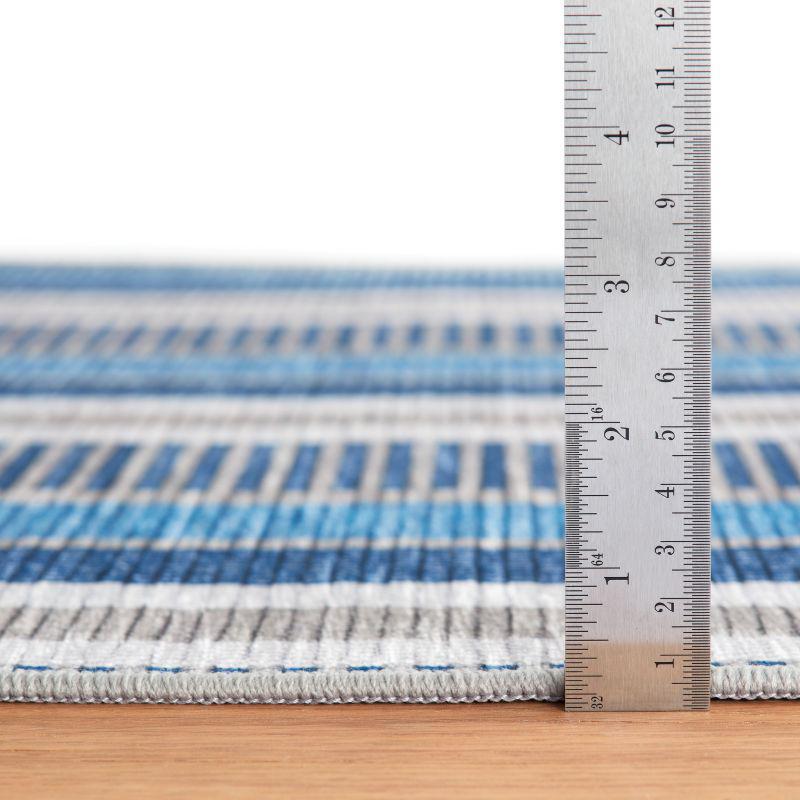 Rug - Machine Washable - Always Greener Blue/Grey