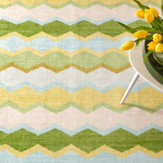 Rug - Machine Washable - Safety Net Green