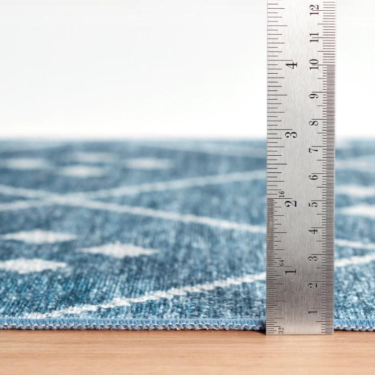 Rug - Machine Washable - Kota Indigo