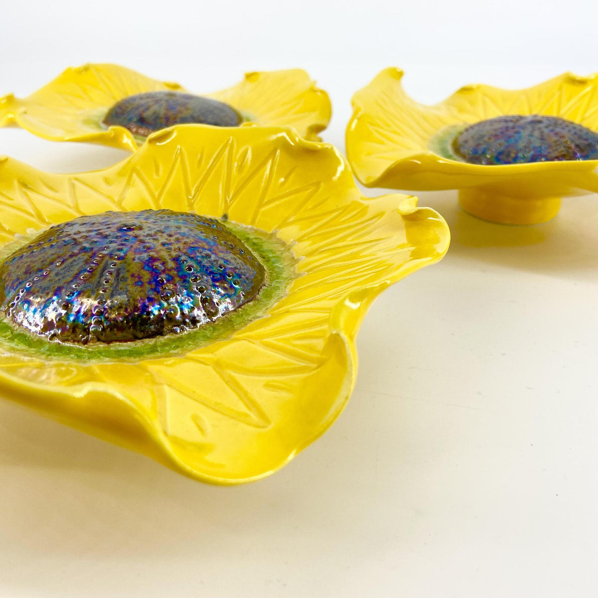 Ceramic Wall Art - Sunflower - Small