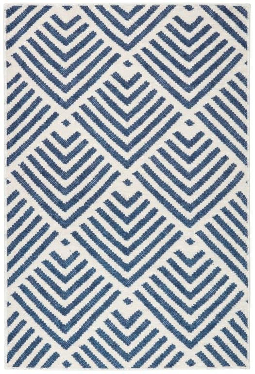 Rug - Machine Washable - Cleo Navy