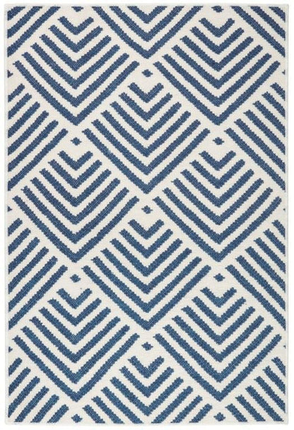 Rug - Machine Washable - Cleo Navy