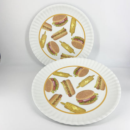 Platter - Picnic - Melamine "Paper Plate"