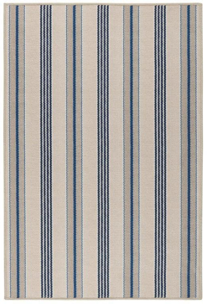 Rug - Machine Washable - Nimes Ticking Neutral