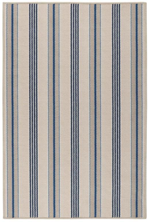 Rug - Machine Washable - Nimes Ticking Neutral