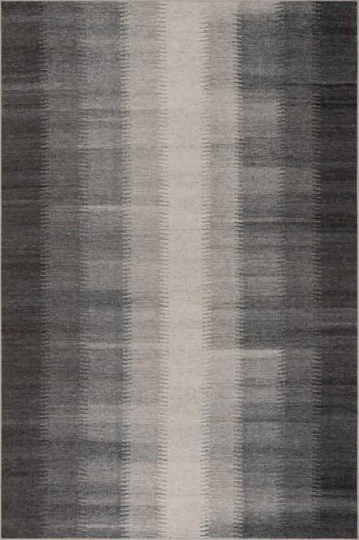 Rug - Machine Washable - Ronan Ikat Charcoal