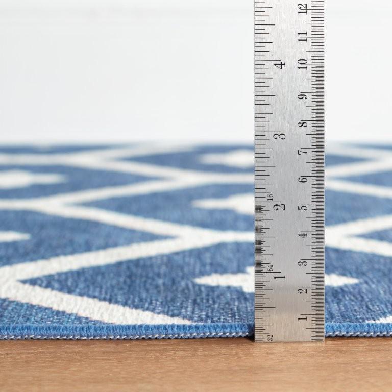 Rug - Machine Washable - Elizabeth Navy