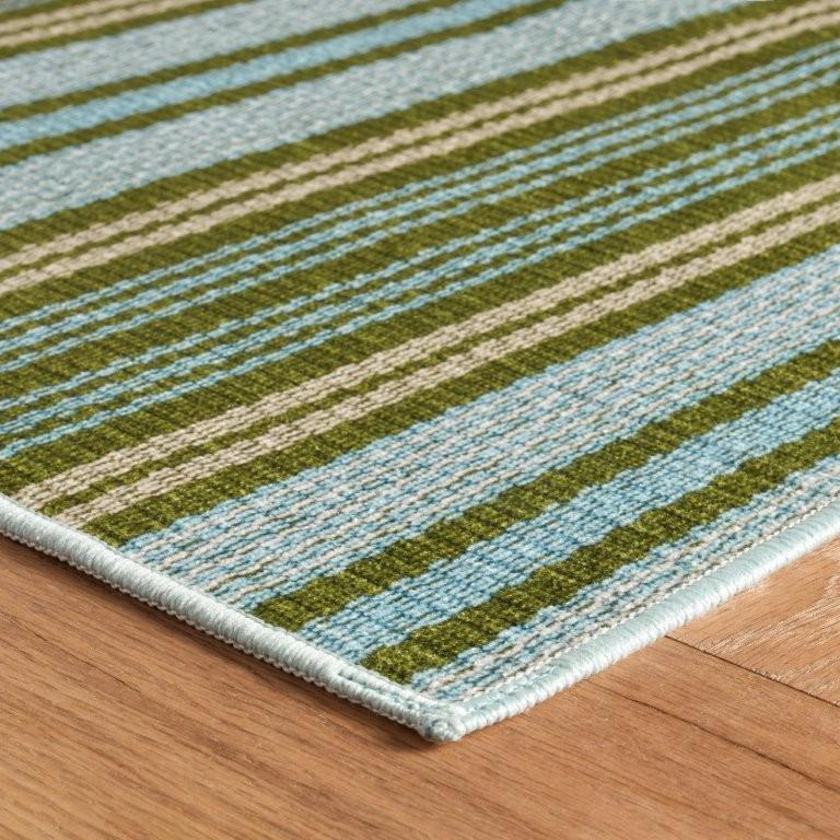 Rug - Machine Washable - Caravan Stripe Multi