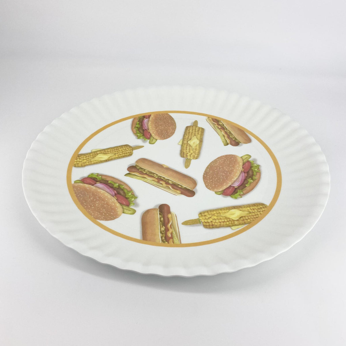 Platter - Picnic - Melamine "Paper Plate"