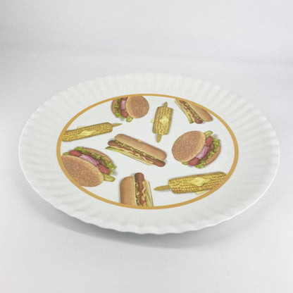 Platter - Picnic - Melamine "Paper Plate"