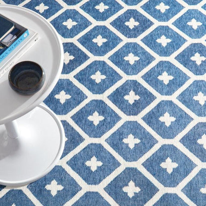 Rug - Machine Washable - Elizabeth Navy