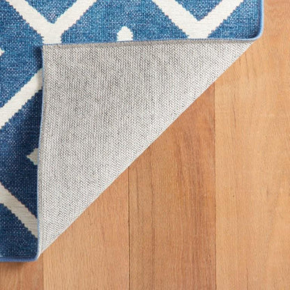 Rug - Machine Washable - Elizabeth Navy