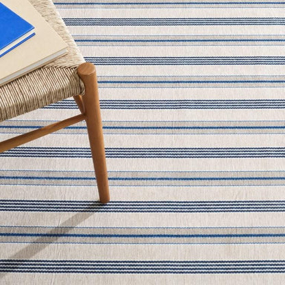 Rug - Machine Washable - Nimes Ticking Neutral