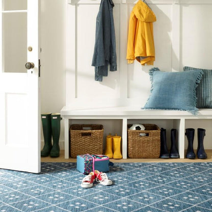 Rug - Machine Washable - Kota Indigo