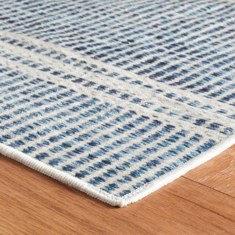 Rug - Machine Washable - Malta Blue