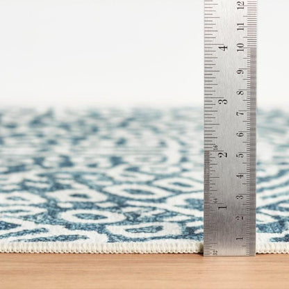 Rug - Machine Washable - Temple Ink