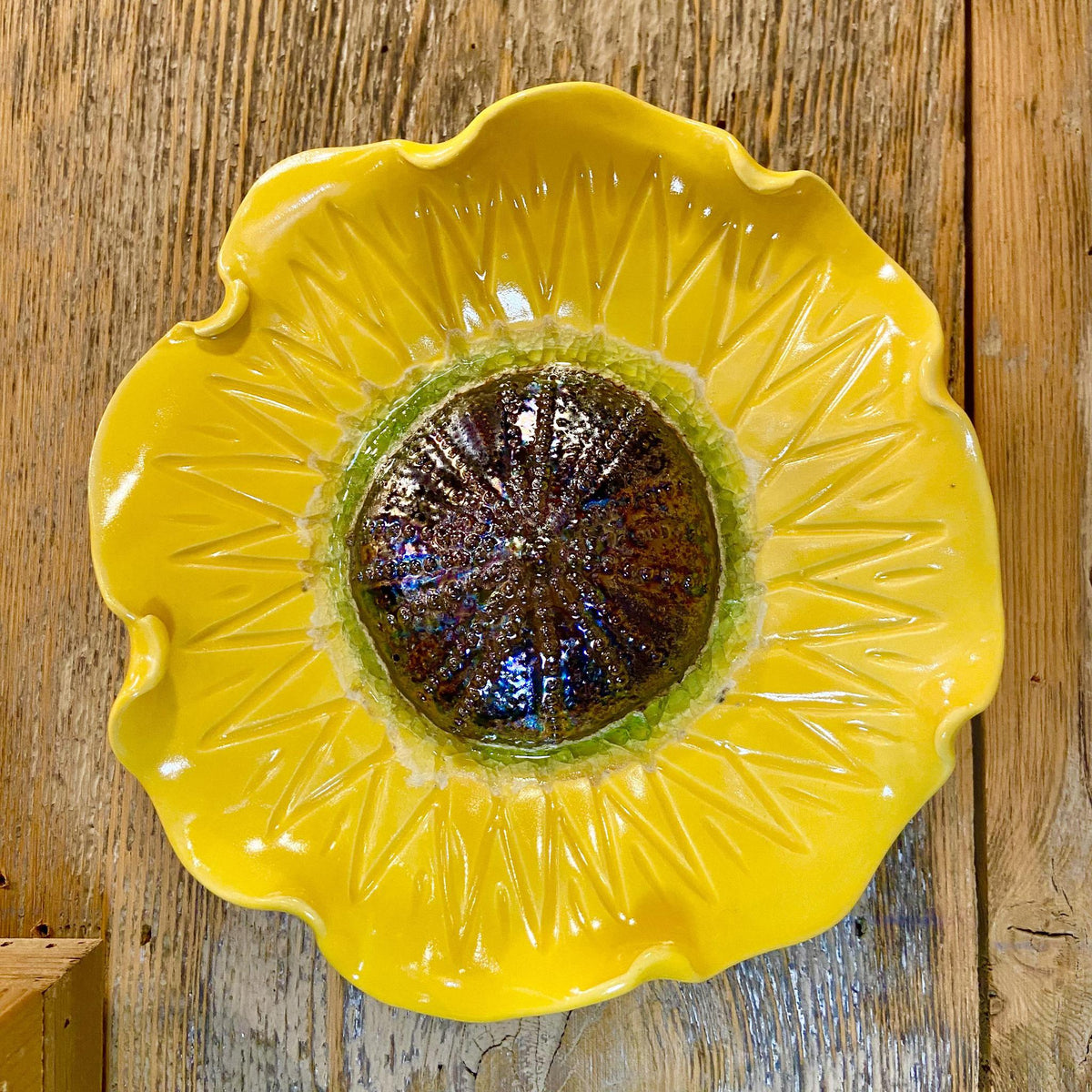 Ceramic Wall Art - Sunflower - Small