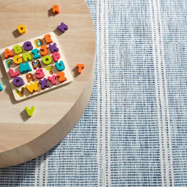 Rug - Machine Washable - Malta Blue