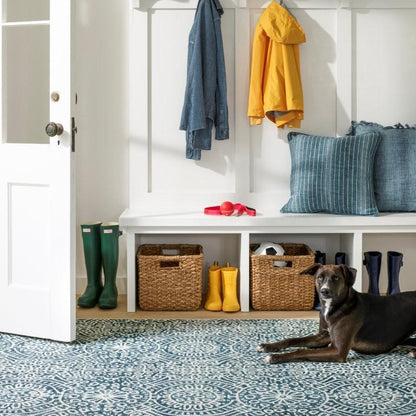Rug - Machine Washable - Temple Ink